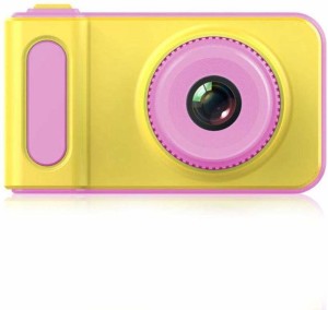 mohankheda kids/children’s digital camera 2 inch mini digital camera(3 mp, 2x optical zoom, 0 digital zoom, yellow, pink)