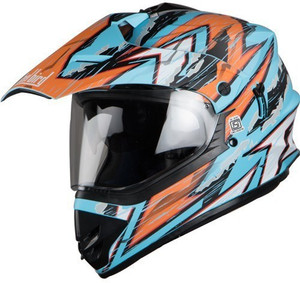 Steelbird SB 42 BARGY RACE TRACK A15 Motorbike Helmet Buy
