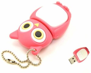 Tobo 16GB Owl Pink Pendrive 64 Pen Drive(Pink)
