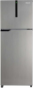 Panasonic 270 L Frost Free Double Door 3 Star (2019) Refrigerator with Base Drawer(Shining Silver, NR-BG271VSS3)