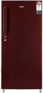Haier 195 L Direct Cool Single Door 4 Star (2019) Refrigerator(RED BLOSSOM, HRD 1954 CRB)