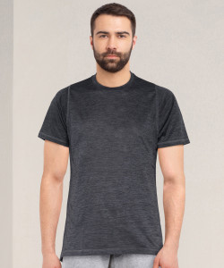 ADIDAS Solid Men Round Neck Grey T Shirt Buy ADIDAS Solid Men