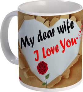 Dear best sale wife mug