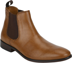 RED TAPE Leather Chelsea Boots Lace Up For Men Buy RED TAPE