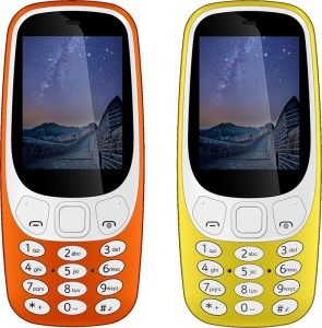 I Kall K28 Combo of Two Mobiles(Red&Yellow)