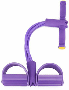 Techtest Leg Puller Exerciser Foot Pedal Puller Elastic Sit Up Pull
