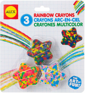 Alex Toys ALEX Artist Studio Star Shaped Multi Color Crayons