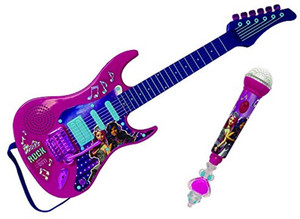 Pink clearance barbie guitar