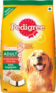 pedigree adult vegetable 3 kg dry dog food