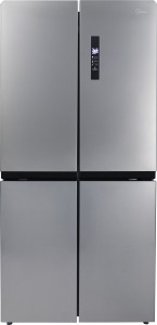 Midea 544 L Frost Free Side by Side Refrigerator  with Four Doors(Silver, MRF5520MDSSF)