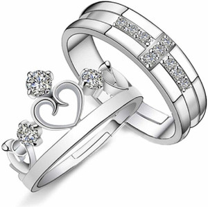 King queen hot sale wedding rings
