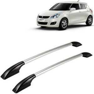 VOCADO Exclusive Car Stylish Drill free Roof Rails Black Silver For Maruti Swift Car Beading Roll For Bumper Grill and Garnish Cover Window Price