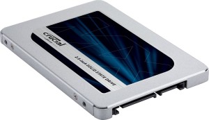 Crucial MX500 500GB 3D NAND SATA 2.5 Inch 500 Laptop, Desktop Internal Solid State Drive (SSD) (CT500MX500SSD1)