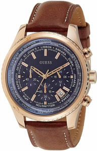 Buy GUESS Blue Print Analog Watch For Men W0500G1 Online at Best Prices in India Flipkart