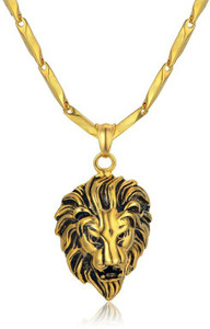 Lion cheap head locket