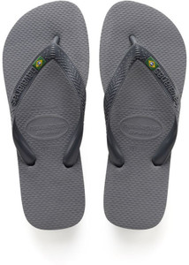 Mens grey havaianas flip flops sales