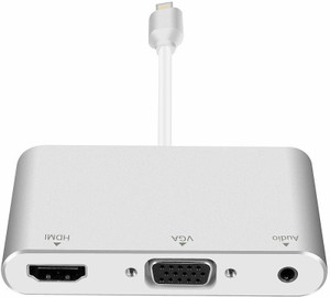 Lightning to hdmi vga sales av adapter