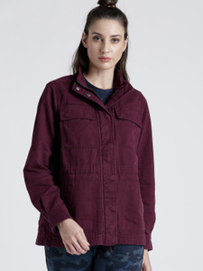 GAP Full Sleeve Solid Women Jacket Buy GAP Full Sleeve Solid