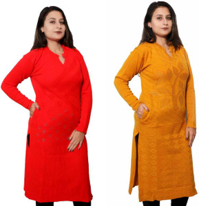 Women's winter kurtis online clearance