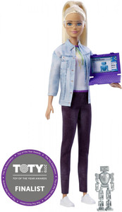 BARBIE Career Robotics Engineer Doll Blonde with Laptop Robot Career Robotics Engineer Doll Blonde with Laptop Robot Buy Doll toys in India. shop for BARBIE products in India. Flipkart
