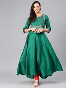raw silk kurtis