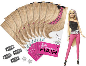Barbie designable hair extensions discount