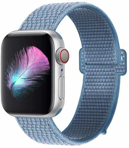 Apple Watch Band Compatible with 42mm 44mm Nylon Sport Loop Smart