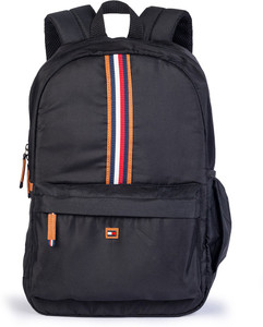 tommy hilfiger white polyester college bags backpacks