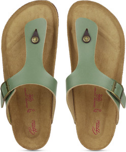 RUOSH Cygna Men Khaki Green Flats Buy RUOSH Cygna Men Khaki