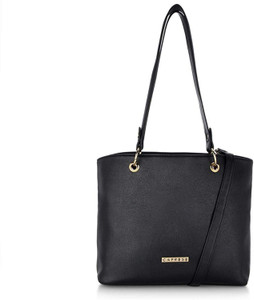 Buy Caprese Women Black Shoulder Bag Black Online Best Price in India Flipkart