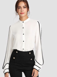 white formal shirt for ladies