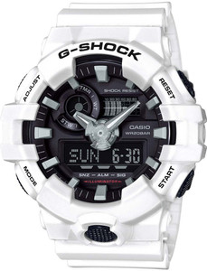 CASIO GA 700 7ADR G SHOCK GA 700 7ADR Black Dial White Resin Strap Analog Digital Watch For Men Buy CASIO GA 700 7ADR G SHOCK GA 700 7ADR Black Dial White Resin Strap Analog Digital Watch For Men G742...