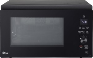 LG 32 L With Twister Smog Handle Convection Microwave Oven(MJEN326TL, Black)