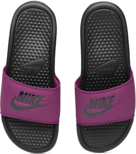 Lilac outlet nike slides