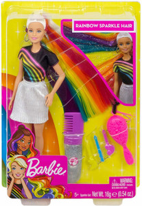 Sparkle sales barbie doll