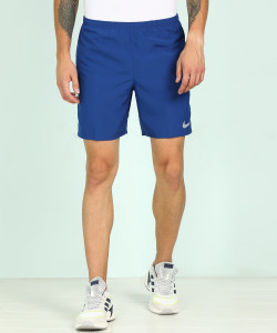 NIKE Solid Men Blue Sports Shorts Buy NIKE Solid Men Blue Sports