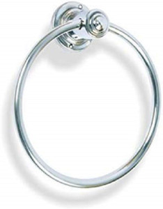 Gold Bell Stainless Steel Towel Ring Silver Towel Holder Washroom Toilet Paper Holder Towel Holder Towel Ring Standard Size 1PC Chrome Towel Holder Ring 8 inch 1 Bar Towel Rod Price in
