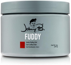 Johnny B All Day Hold Fuddy Matte Gel 16 Oz Cat 4304 Hair Gel