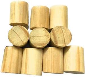 Wooden round block hot sale