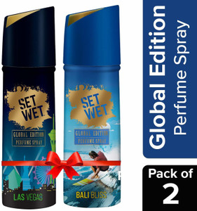 Set wet global new arrivals edition perfume spray