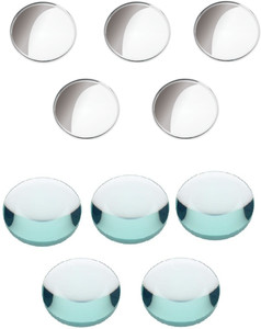 Buy ERH India 10 Pcs of 50 mm Convex and Concave Mirror for