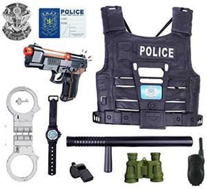 Toy top police guns