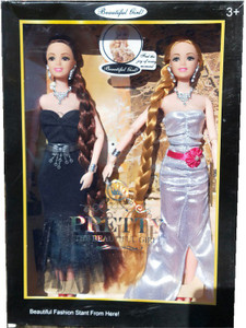 Shanaya Beautiful Made To Move Hands Party Doll Set For Girls