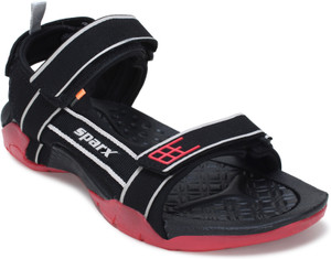 Sparx sandals clearance red black
