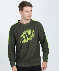 Fila black line basil sweatshirt store