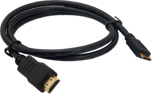 Sii HDMI MALE|Connector Two: HDMI MALE 10 m HDMI Cable(Compatible with LED TV, HD Set Top Box, Computers, Laptops, Black, One Cable)