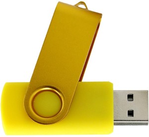 Pankreeti PKT1134 128 GB Pen Drive(Yellow)