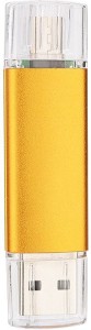 Pankreeti PKT1199 Yellow OTG 64 GB Pen Drive(Yellow)