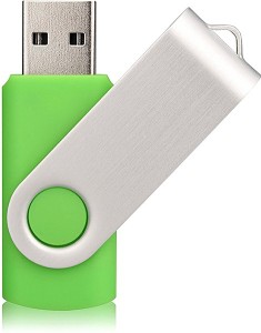 Pankreeti PKT1133 Swivel 128 GB Pen Drive(Green)