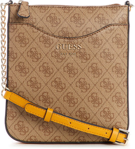 GUESS Brown Sling Bag KATHRYN BROWN MULTI Price in India